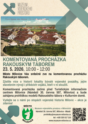 23.5.2026 Milovice procházka Rakouským táborem 1